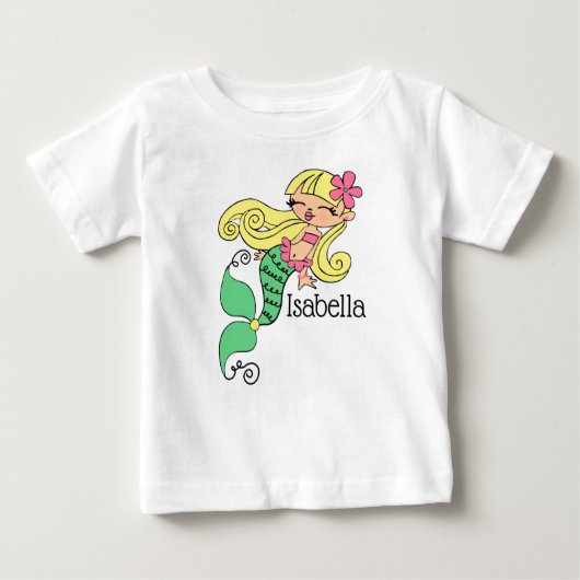 T-shirt de la sirène (Devant)