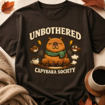 T-shirt de la société drôle et imperturbable de ca