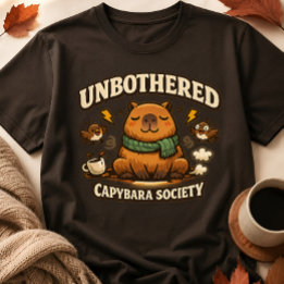 T-shirt de la société drôle et imperturbable de ca