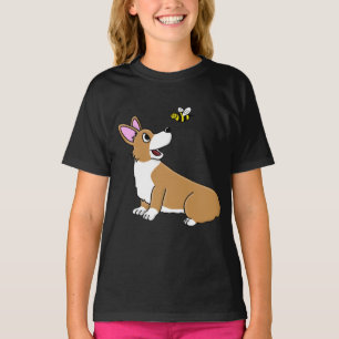 T-shirt de la sonnerie de la fille d'abeille de