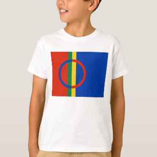 T-shirt de la sonnerie des enfants de drapeau de