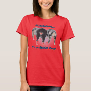 T-shirt de la sonnerie des femmes de Wigglebutts