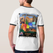T-shirt de la sonnerie des hommes (Dos entier)