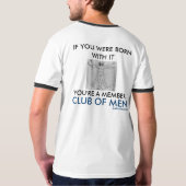 T-SHIRT DE LA SONNERIE DES HOMMES DE ZAKARMAN : (Dos)