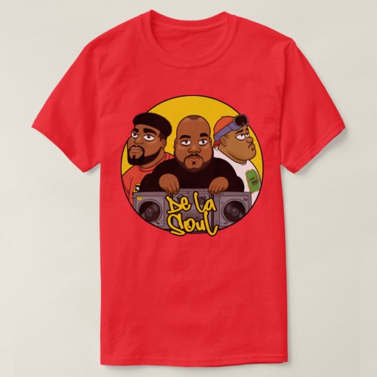 T-shirt De La Soul Original Rétro Fans Art Design (Design devant)
