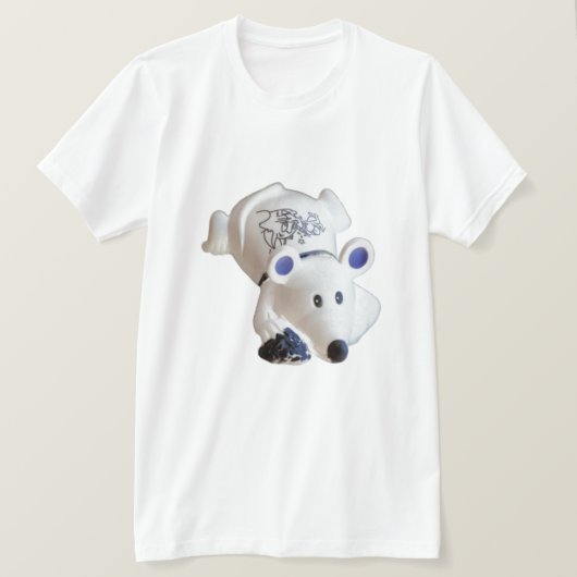 T-shirt de la souris Lucky (Design devant)