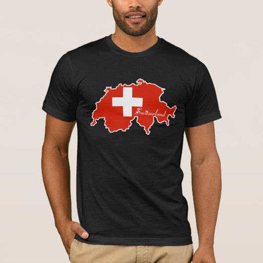 T-shirt de la Suisse (Devant)