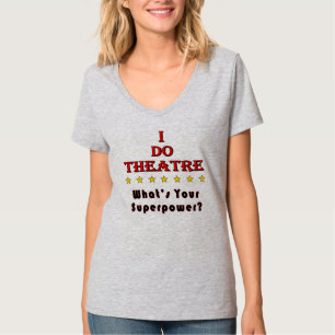 T-shirt de la superpuissance de théâtre