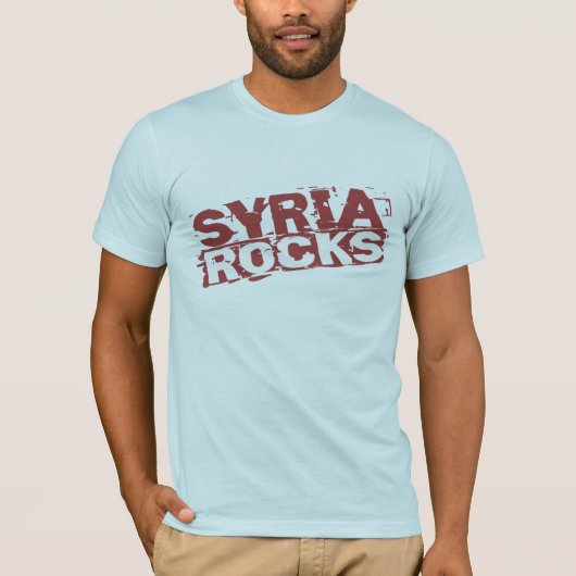 T-shirt de la Syrie (Devant)