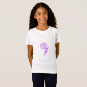 T-shirt de la tempête Wizard101 - filles (Devant entier)