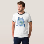 T-shirt de la terre (Devant entier)