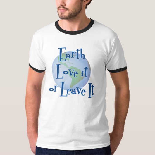 T-shirt de la terre (Devant)