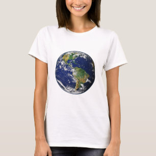 T-shirt ~~ de la TERRE de PLANÈTE (système solaire)