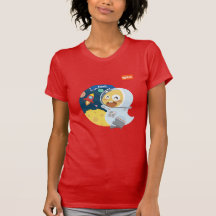 T-shirt de la terre de VIPKID (orange)
