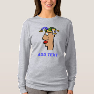 T-shirt de la tête Mardi Gras Jester