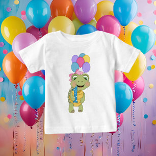T-shirt de la tortue d'anniversaire