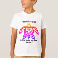 T-shirt de la Tortue Honu hawaïenne