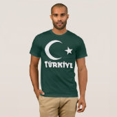 T-shirt de la Turquie (Devant entier)