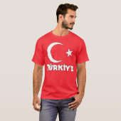 T-shirt de la Turquie (Devant entier)