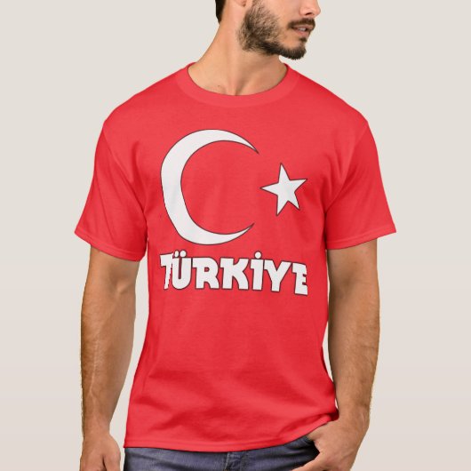 T-shirt de la Turquie (Devant)
