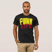 T-SHIRT DE LA VIE DE PUNK (Devant entier)