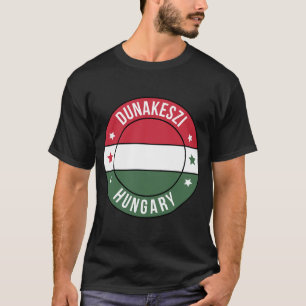 T-shirt de la ville de Dunakeszi, Hongrie