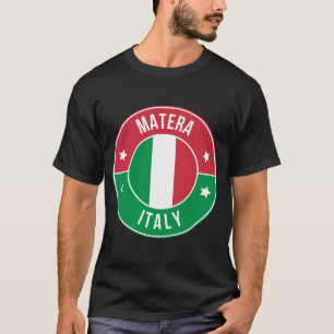 T-shirt de la ville de Matera, Italie