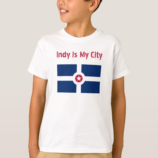 T-shirt de la ville d'Indianapolis (Devant)