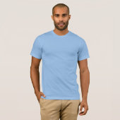 T-shirt de la zone des requins sauvages (Devant entier)
