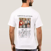 T-shirt de laboratoire de GNL (Dos)