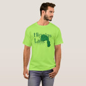 T-shirt de lac Higgins des hommes (Devant entier)