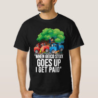 T-shirt de l'accident de voiture Design