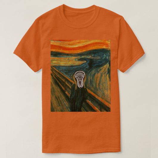 T-Shirt de Lacrosse Drôle (Design devant)