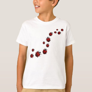 T-Shirt de Ladybug Chemise de sport de l'enfant