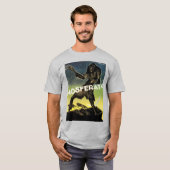 T-shirt de l'affiche vintage Nosferatu (Devant entier)