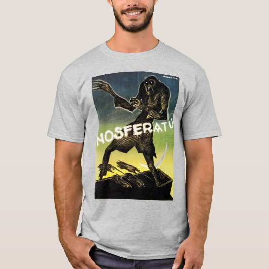T-shirt de l'affiche vintage Nosferatu (Devant)