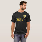 T-shirt de l'AGENT DE RÉCUPÉRATION FUGITIVE (Devant entier)