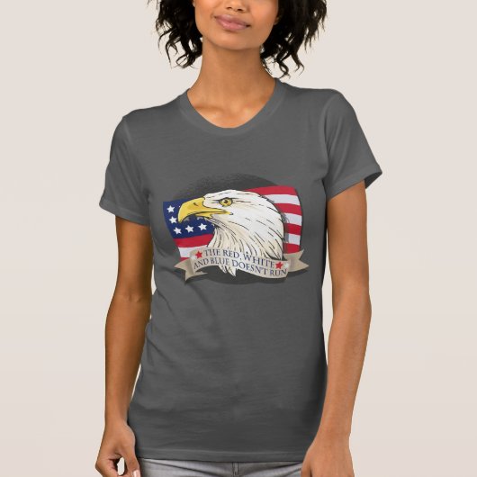 T-shirt de l'aigle patriote américain (Devant)