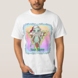 T-shirt de l'Alien scifi Père Noël