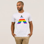 T-shirt de l'alliée de la fierté (Devant entier)
