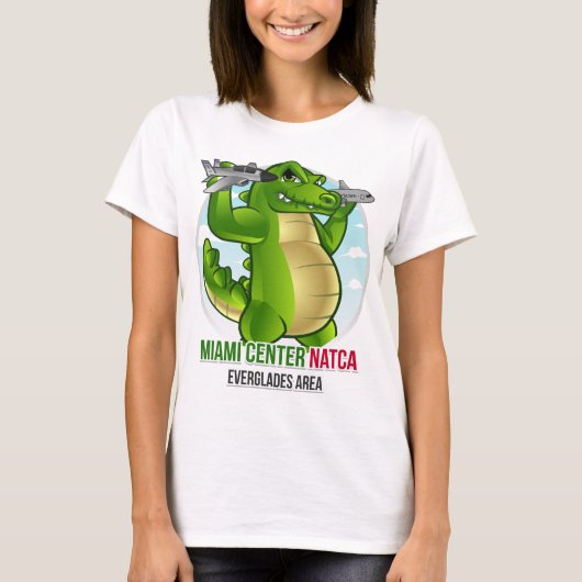 T-shirt de l'alligator des femmes (Devant)