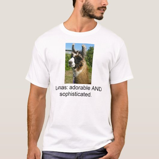 T-shirt de lama (Devant)