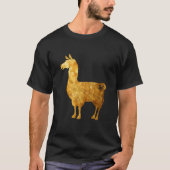 T-shirt de lama d'or (Devant)