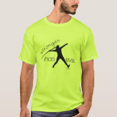 T-shirt de lanceur de javelot des hommes (Devant)