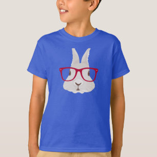 T-shirt de lapin de hippie