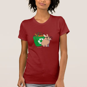 T-shirt de lapin de hippie (sans texte)