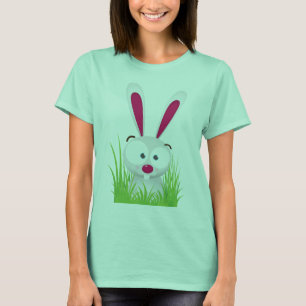 T-shirt de lapin de Pâques pour des adultes.