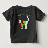 T-shirt de l'arbre de Noël mignon Kitty (Dos)