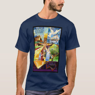 T-shirt de l'arbre de vie Jésus