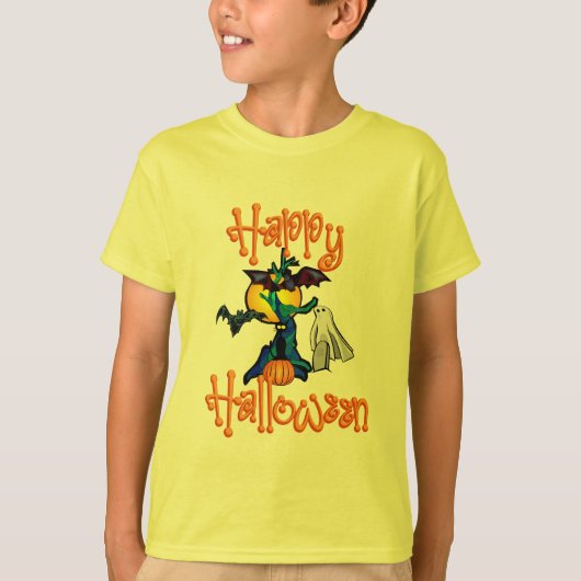 T-Shirt de l'Arbre d'Halloween (Devant)